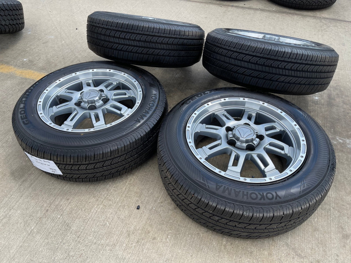20" Toyota Tundra TSS TRD T Force OEM wheels rims 5x150 tires Texas Truck Tire