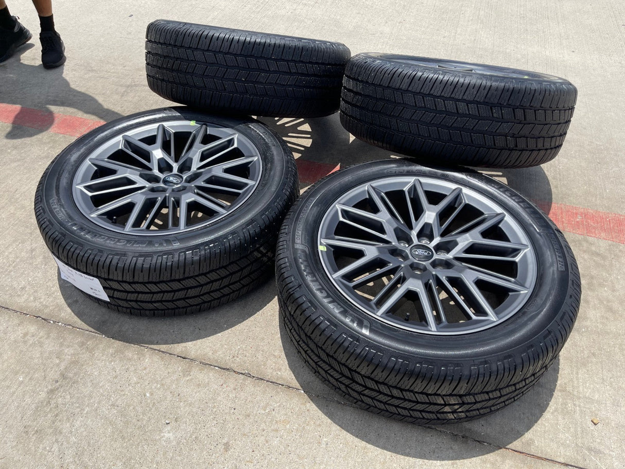 22" Ford F-150 LIMITED Plus OEM 94221 rims wheels Expedition 2024 2025 2026 NEW Texas Truck Tire