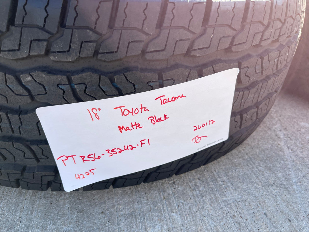 18" Toyota Tacoma 4Runner TRD Pro OEM 95973 wheels rims 2025 2026 GOODYEAR NEW Texas Truck Tire