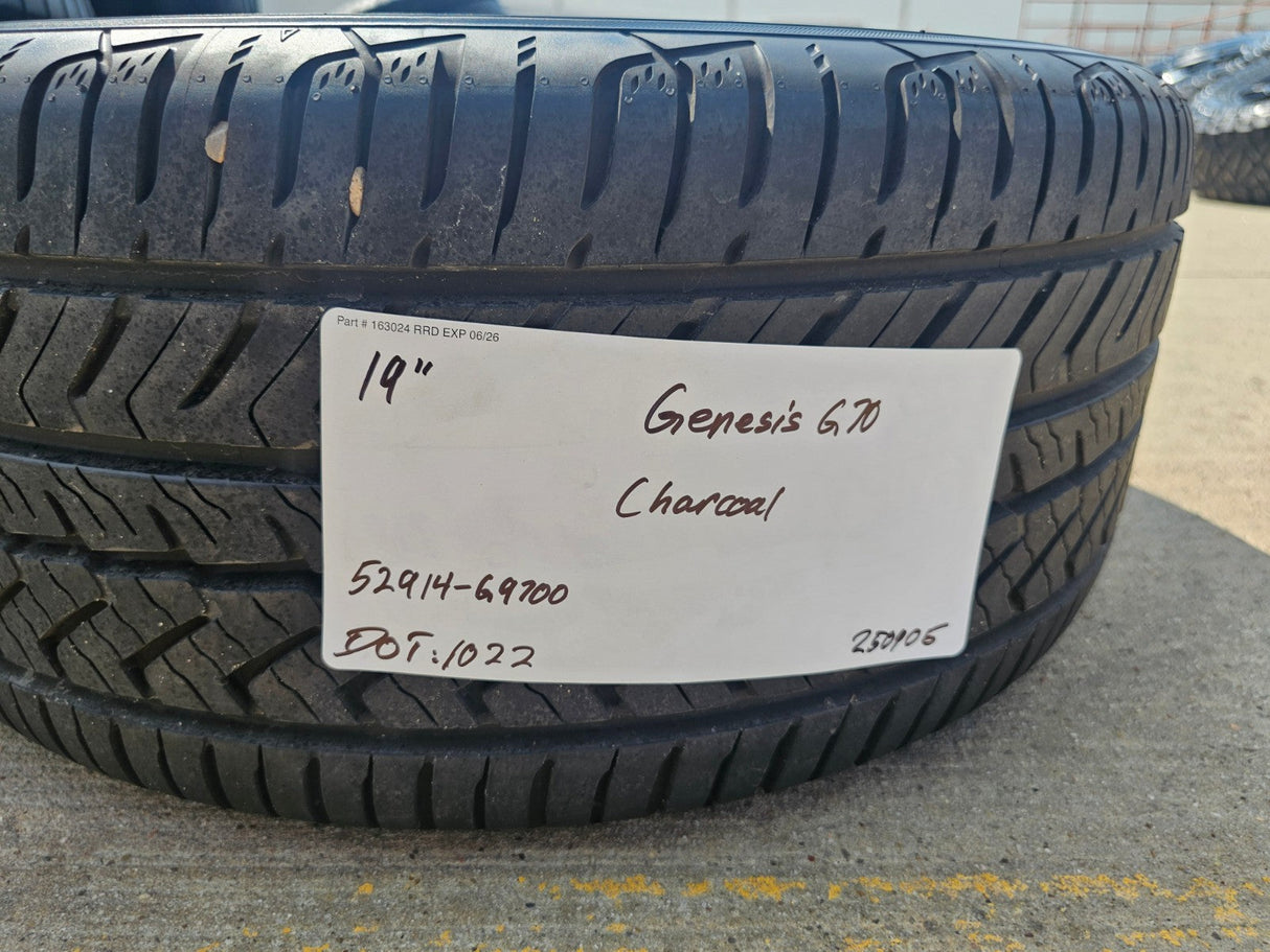 19" Hyundai Genesis G70 G80 OEM 71030 71031 wheel rims Sonata tires Texas Truck Tire