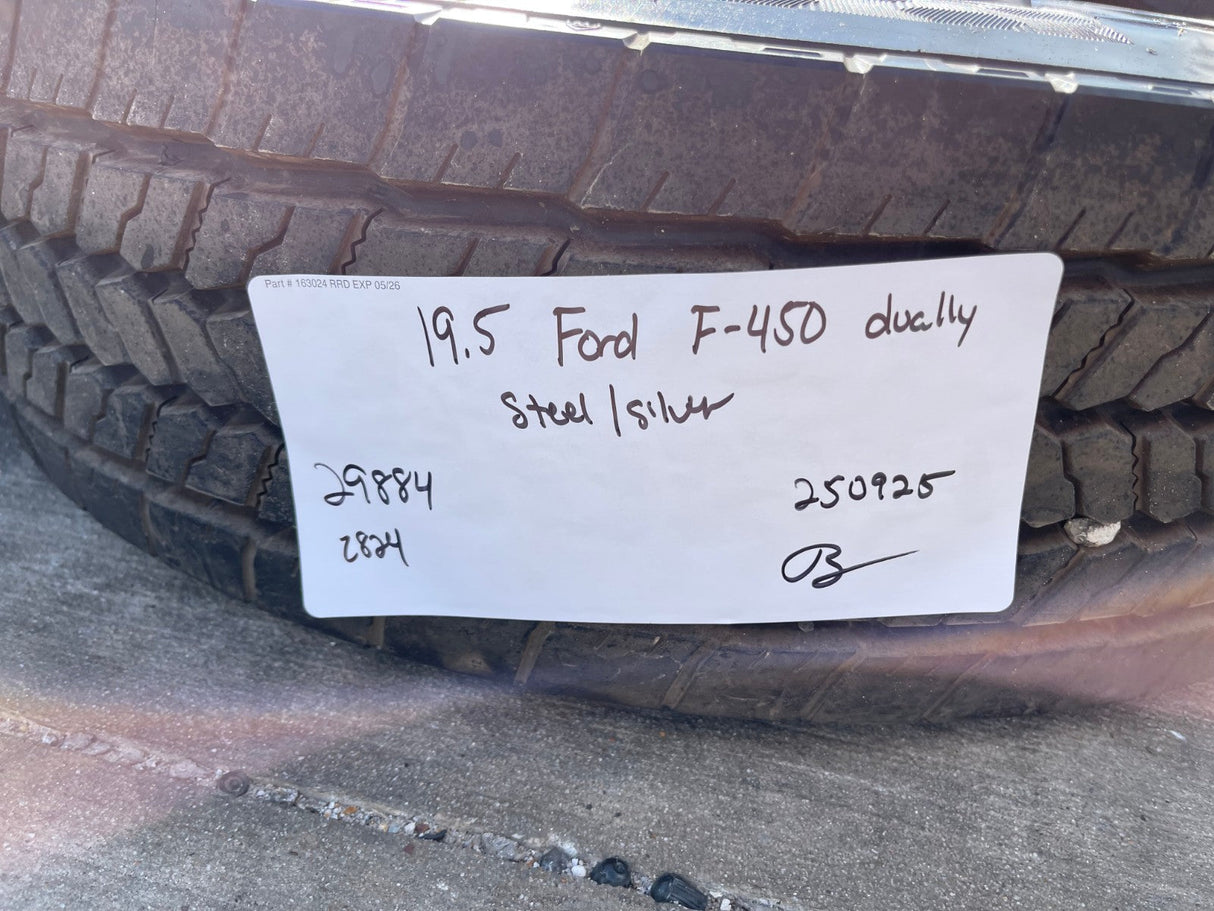 19.5" Ford F-450 Dually F-550 rims wheels RAM 4500 OEM 10x225 CONTINENTAL NEW Texas Truck Tire