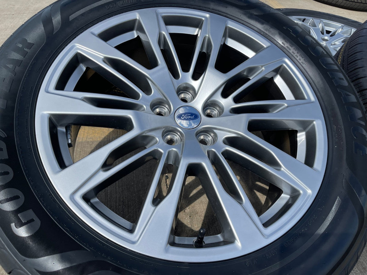 20" Ford Explorer Limited OEM rims wheels Lincoln Aviator GOODYEAR 2025 2026 NEW Texas Truck Tire
