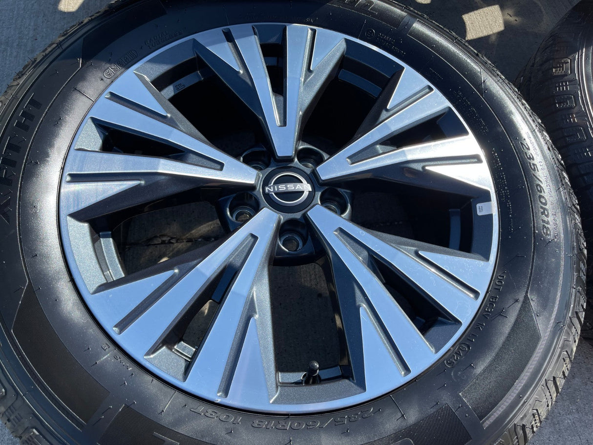 18" Nissan Murano Pathfinder FX35 FX45 QX60 OEM 62828 wheels rims 2023 2024 2025 Texas Truck Tire