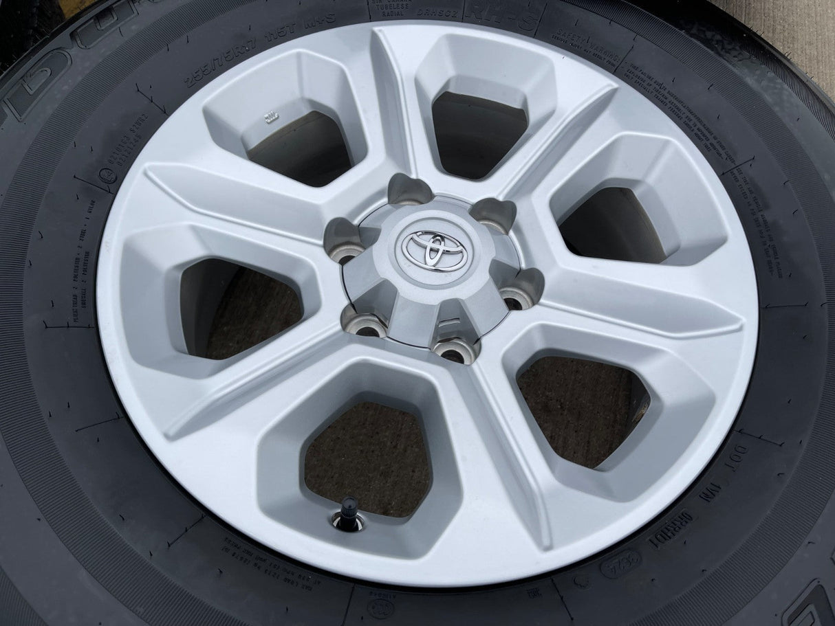 17" 4Runner Toyota Tacoma OEM wheels rims 75153 FJ DUELER A/T Texas Truck Tire