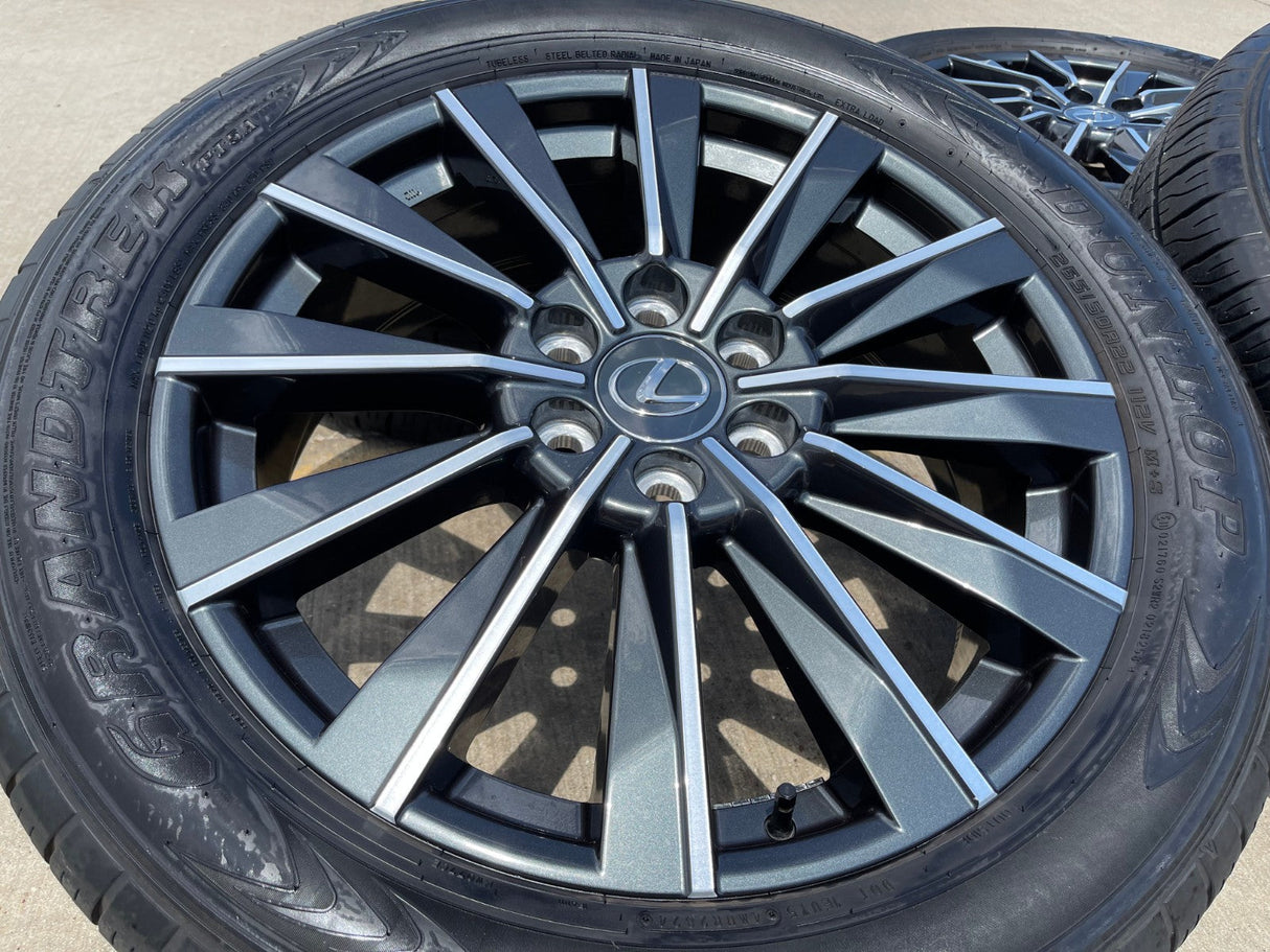 22" Toyota Tundra Sequoia OEM wheels rims 78519 Land Cruiser GX550 2024 2025 Texas Truck Tire