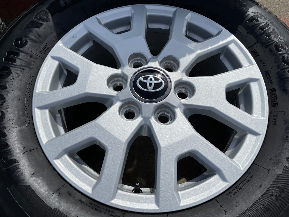 17" Toyota Tacoma 4Runner TRD OEM 94254 10637 wheels rims 2025 2026 FIRESTONE Texas Truck Tire