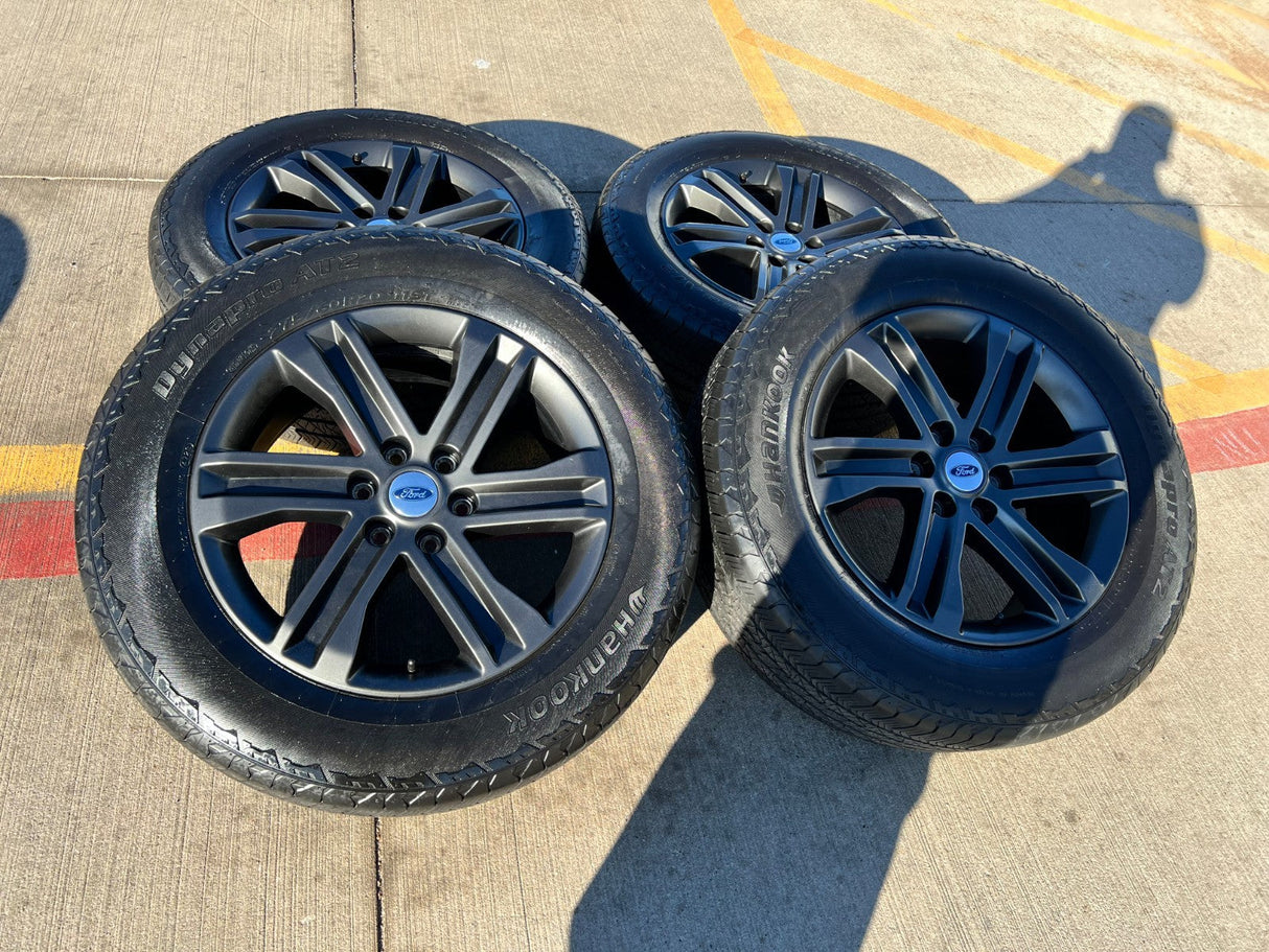 20" Ford F-150 FX-4 PLATINUM OEM rims wheels 10344 Expedition HANKOOK A/T2 Texas Truck Tire