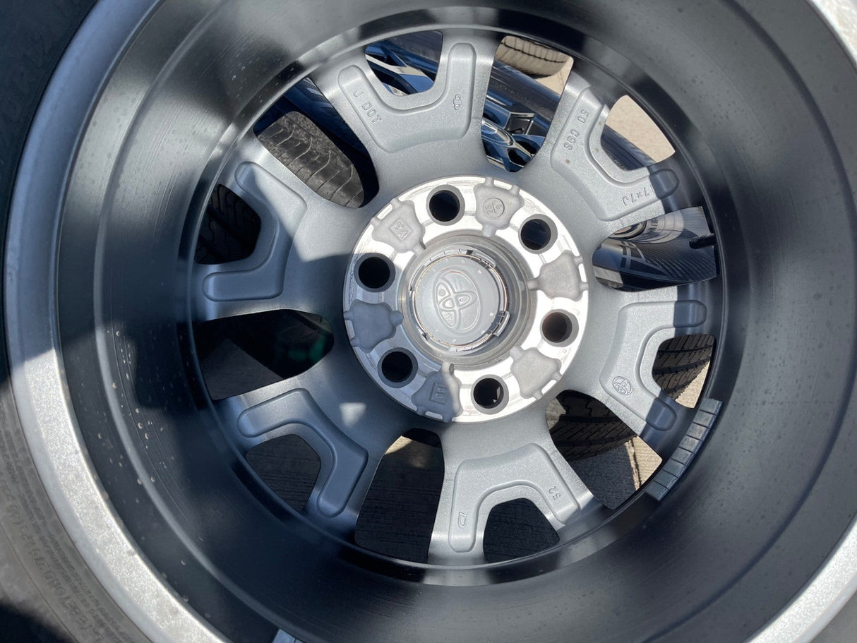 17" Toyota 4Runner Tacoma TRD OEM 94254 10637 wheels rims 2024 2025 2026 NEW Texas Truck Tire