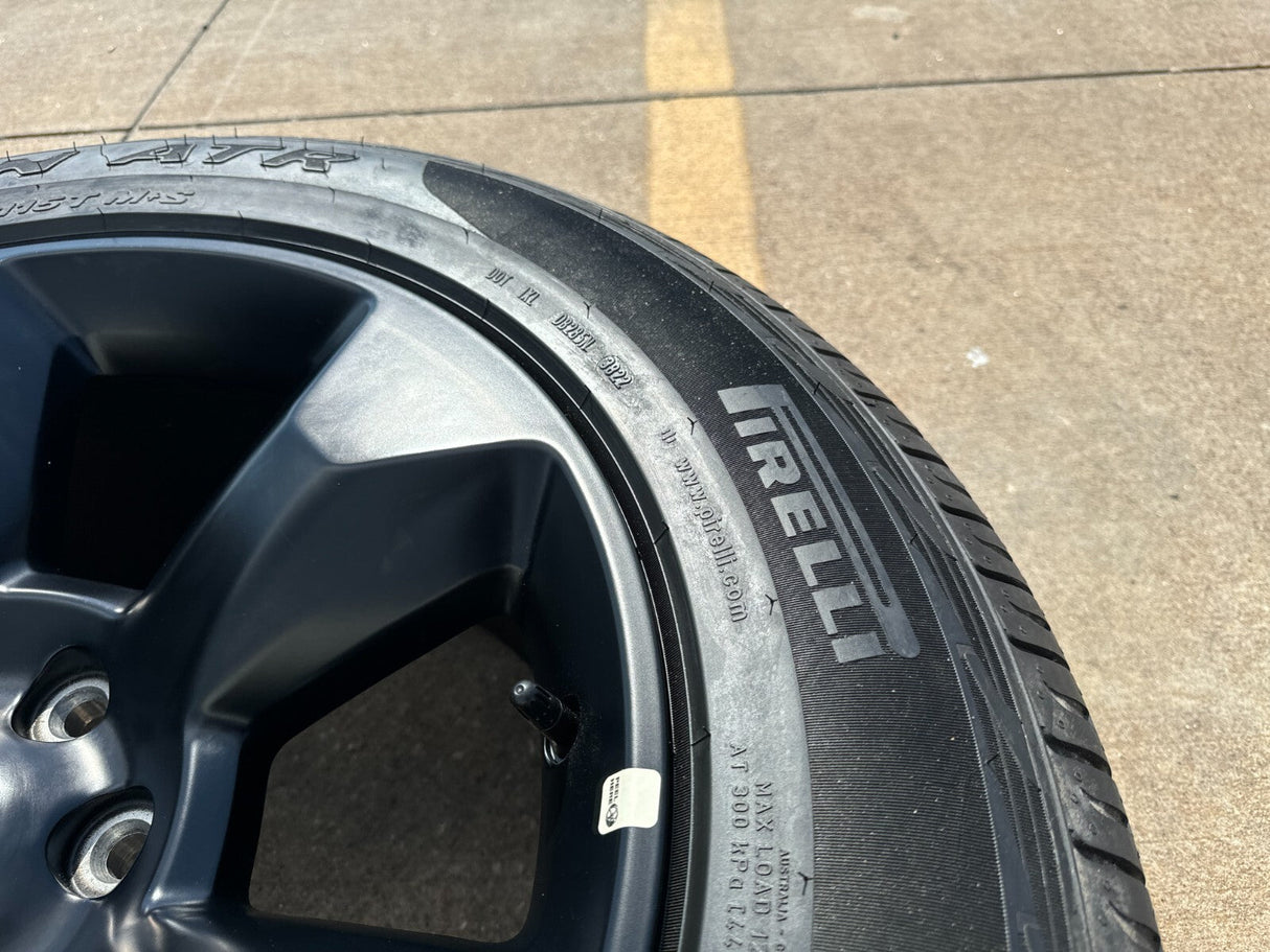 20" Ram 1500 OEM 2021 2022 2023 2024 2025 spare wheel rim black 2675 2722 Texas Truck Tire