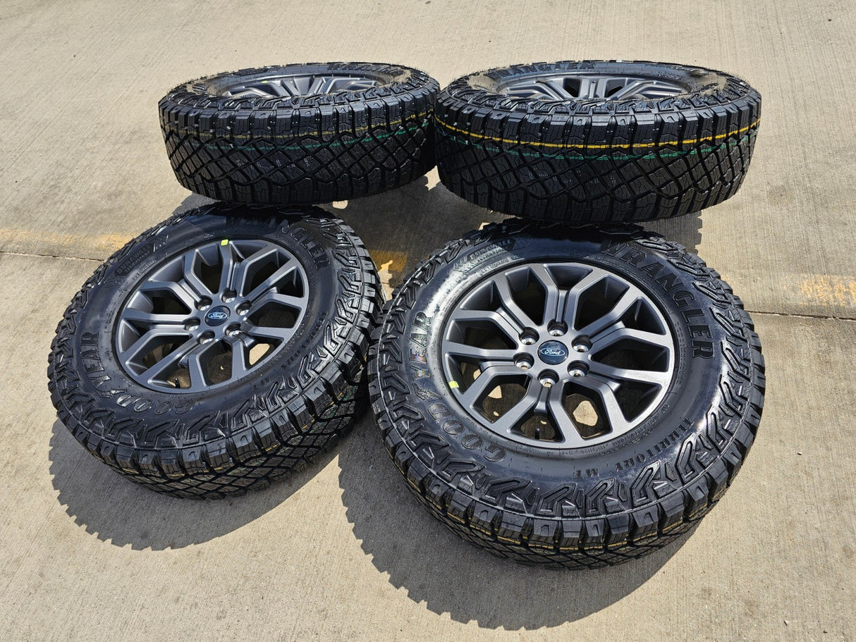 18" Ford F-150 TREMOR OEM rims wheels 10342 95351 Expedition 2025 2026 BRAND NEW Texas Truck Tire