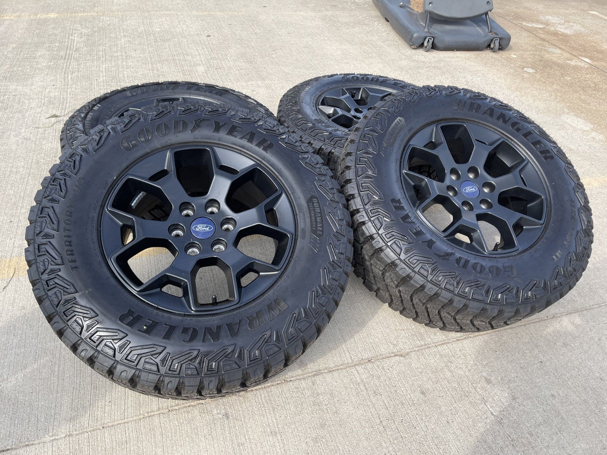 18" Ford F-150 TREMOR RATTLER OEM rims wheels 10341 95029 Expedition 2026 NEW Texas Truck Tire