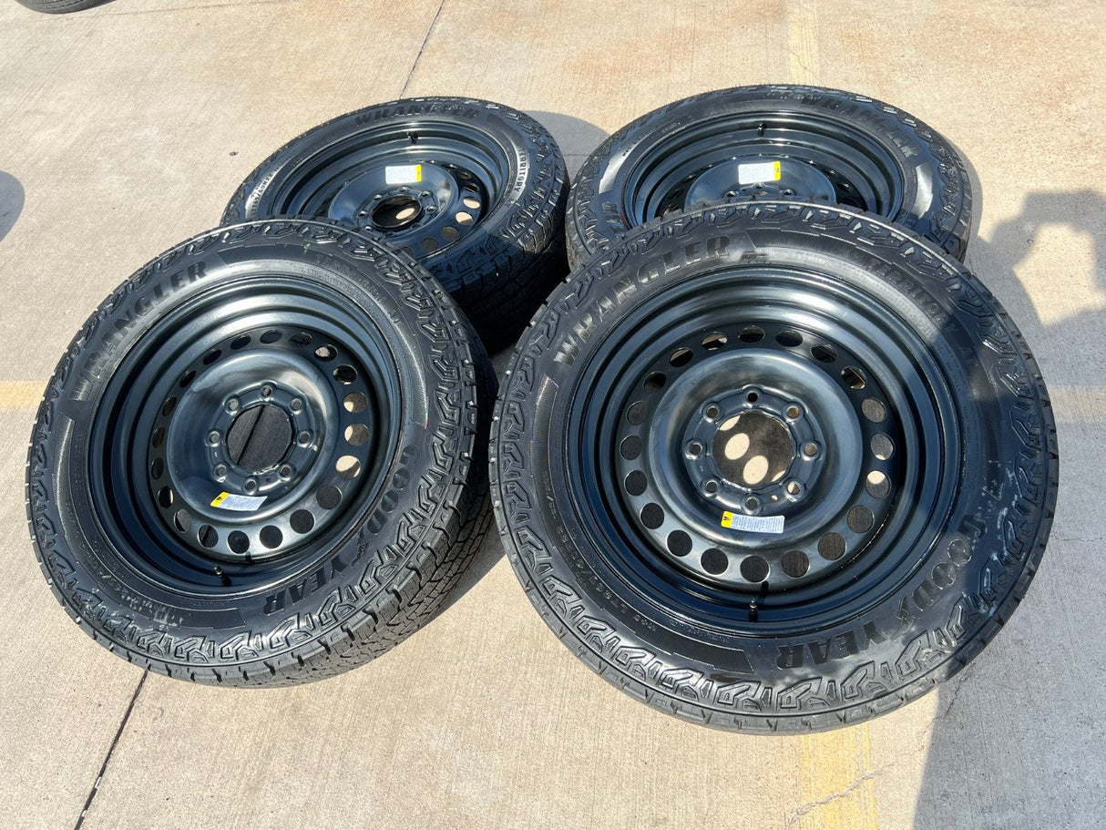 22" Chevy Silverado GMC Sierra 2500 OEM Transport wheels rims 2024 2025 2026 NEW Texas Truck Tire