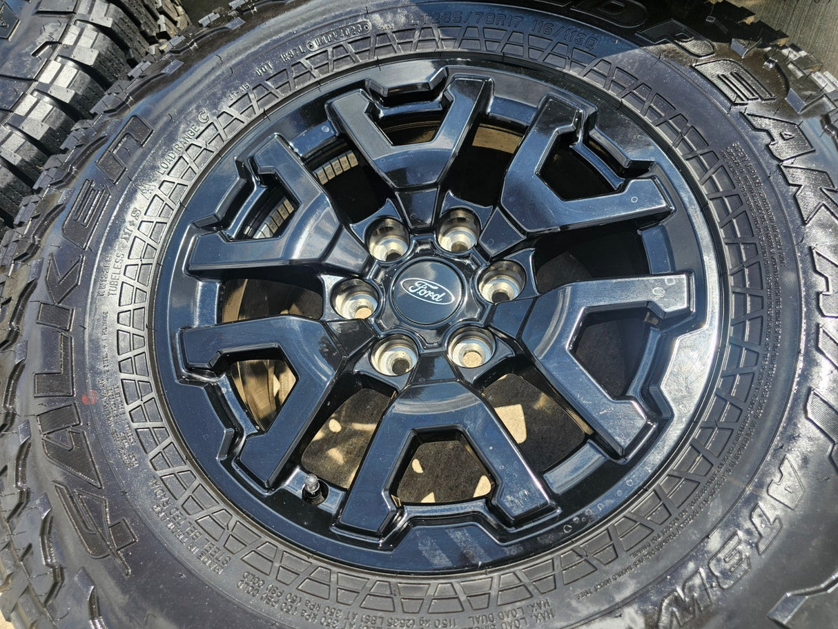 17" Ford F-150 Raptor Bronco OEM rims wheels 10461 tires FALKEN A/T3 Texas Truck Tire