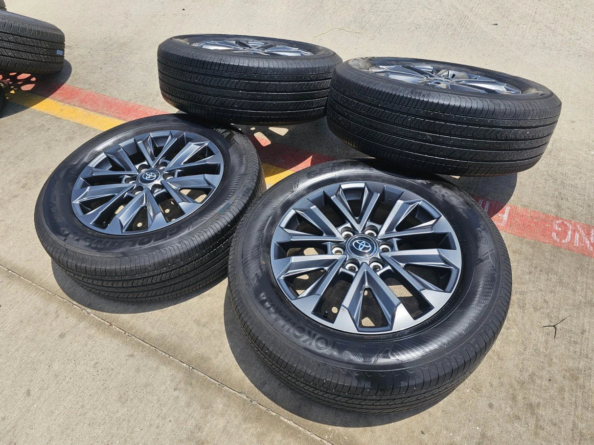 20" Toyota Land Cruiser OEM wheels rims 94057 Tundra Sequoia 2024 2025 2026 Texas Truck Tire