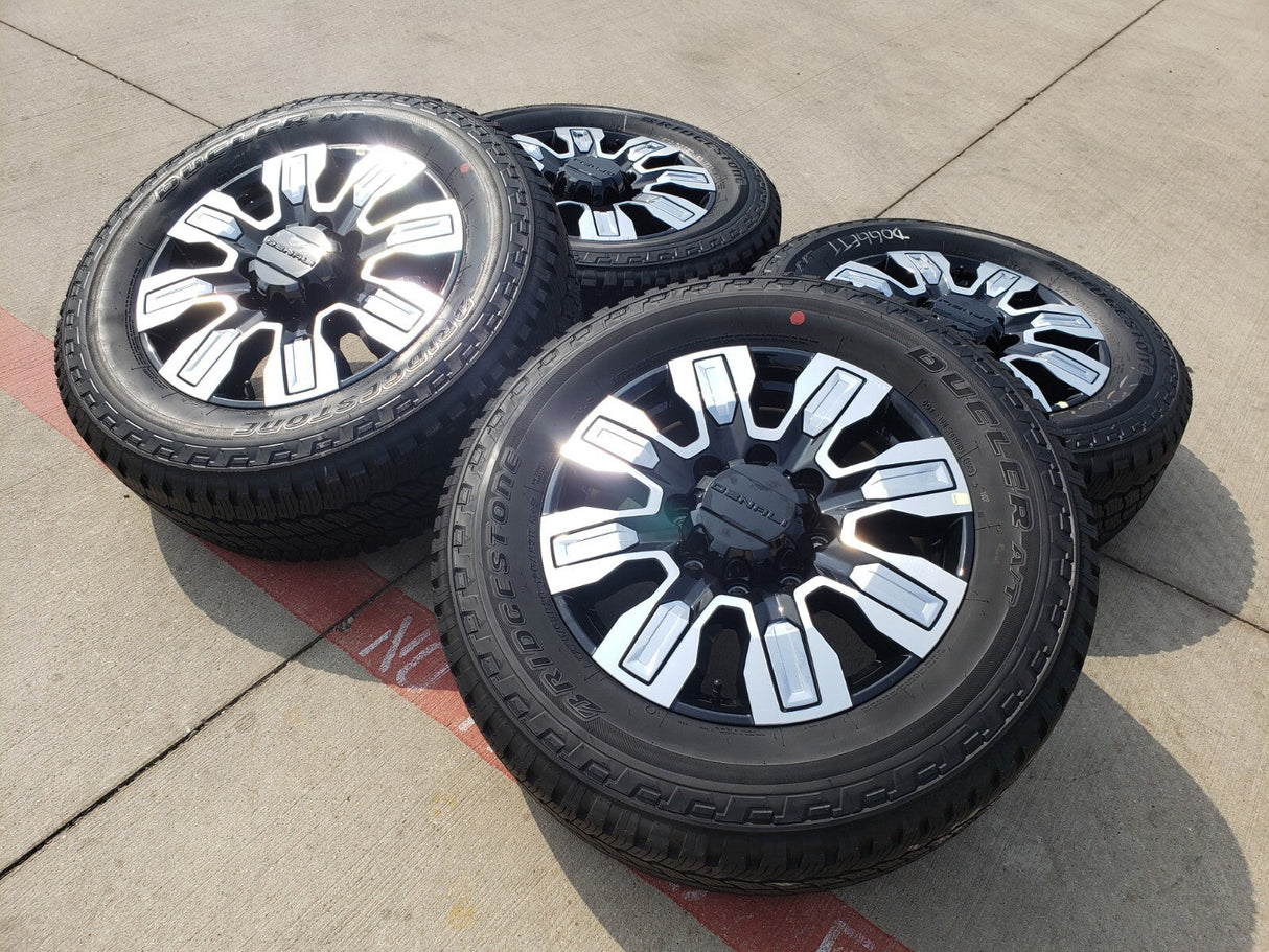 20" GMC Sierra DENALI ULTIMATE 2500 3500 OEM 5958 14138 wheels rims NEW Texas Truck Tire