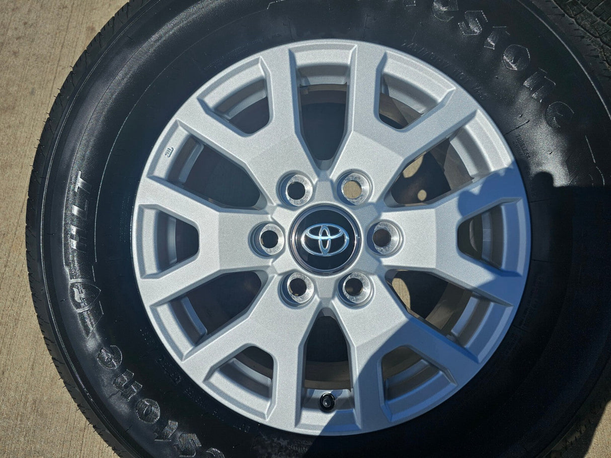 17" Toyota Tacoma 4Runner TRD OEM 94254 10637 wheels rims 2025 2026 NEW Texas Truck Tire
