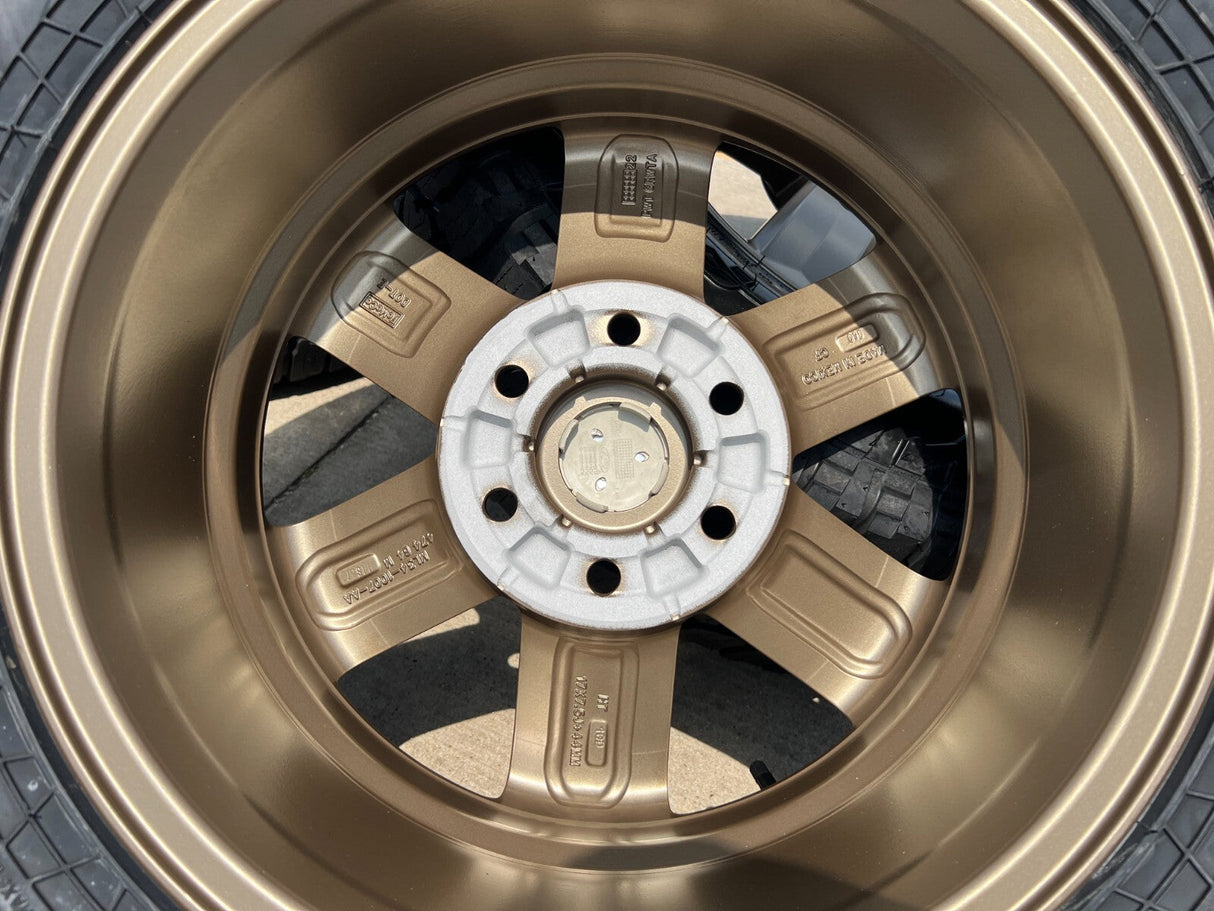 17" Ford F-150 OEM BRONZE Tremor rims wheels tires 10339 FALKEN A/T3 NEW Texas Truck Tire