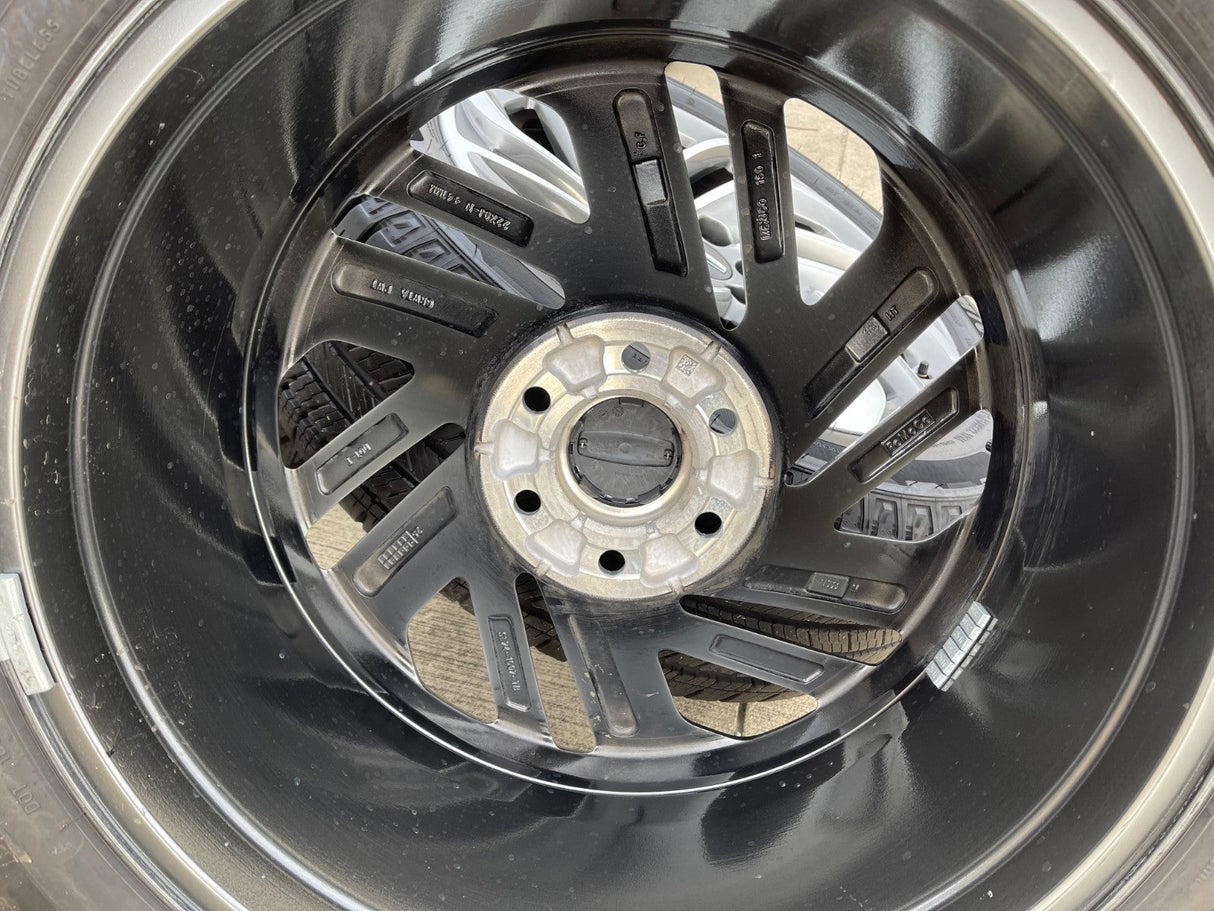 22" Lincoln Navigator OEM 94225 rims wheels BLACK LABEL 2025 2026 MICHELIN Texas Truck Tire