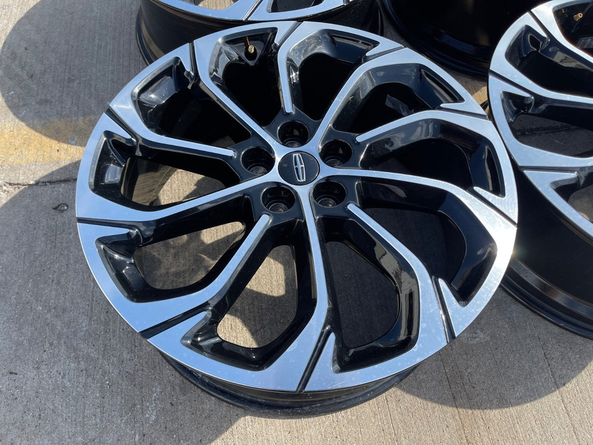 21" Lincoln Nautilus Black Label OEM 95858 rims wheels 2023 2024 2025 2026 NEW Texas Truck Tire