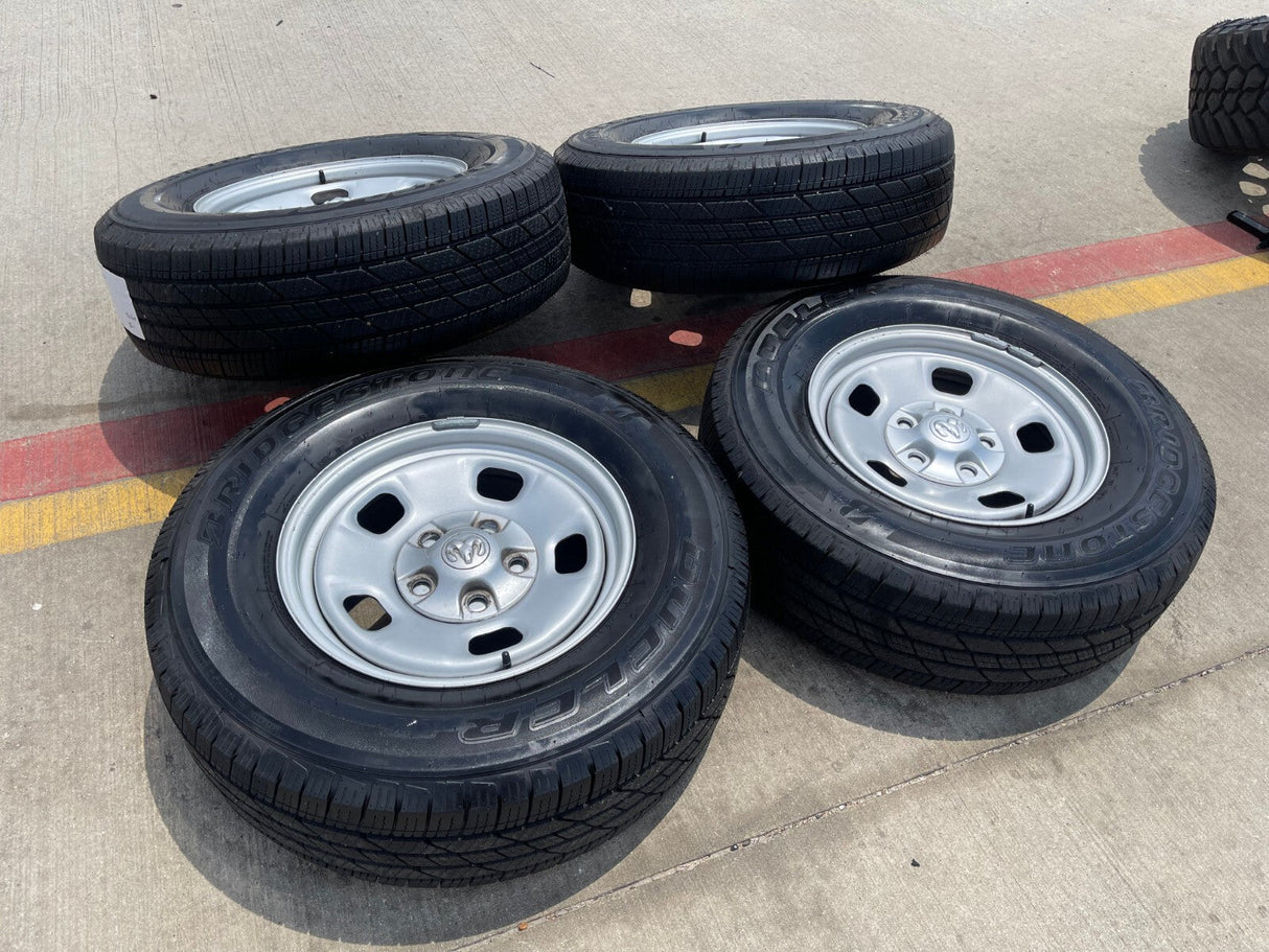 17" Dodge Ram 1500 OEM wheels rims 2449 5x139 5x5.5 tires BRIDGESTONE Texas Truck Tire
