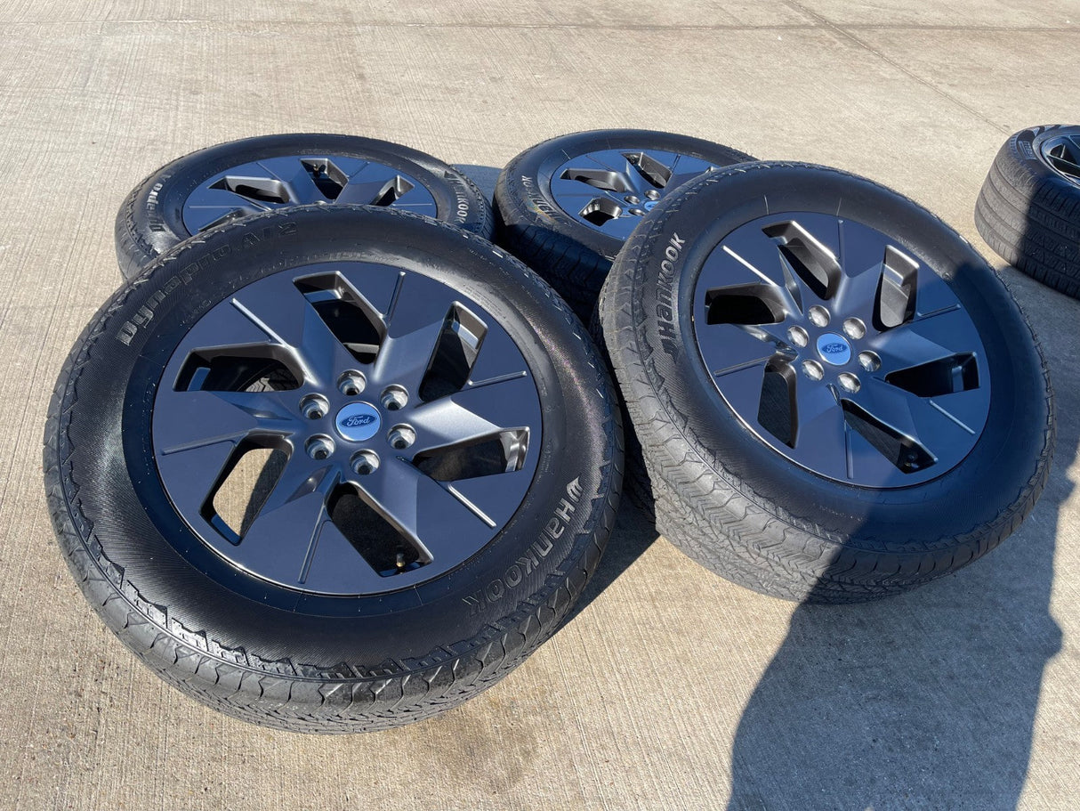 20" Ford F-150 LIMITED OEM rims wheels 10471 Expedition 2024 2025 2026 HANKOOK Texas Truck Tire