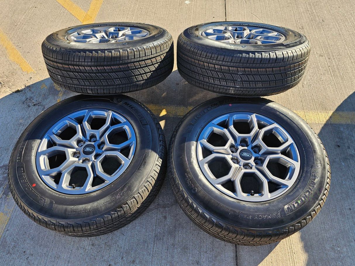 18" Ford Expedition F-150 TREMOR OEM rims wheels 2025 2026 NEW MICHELIN Texas Truck Tire