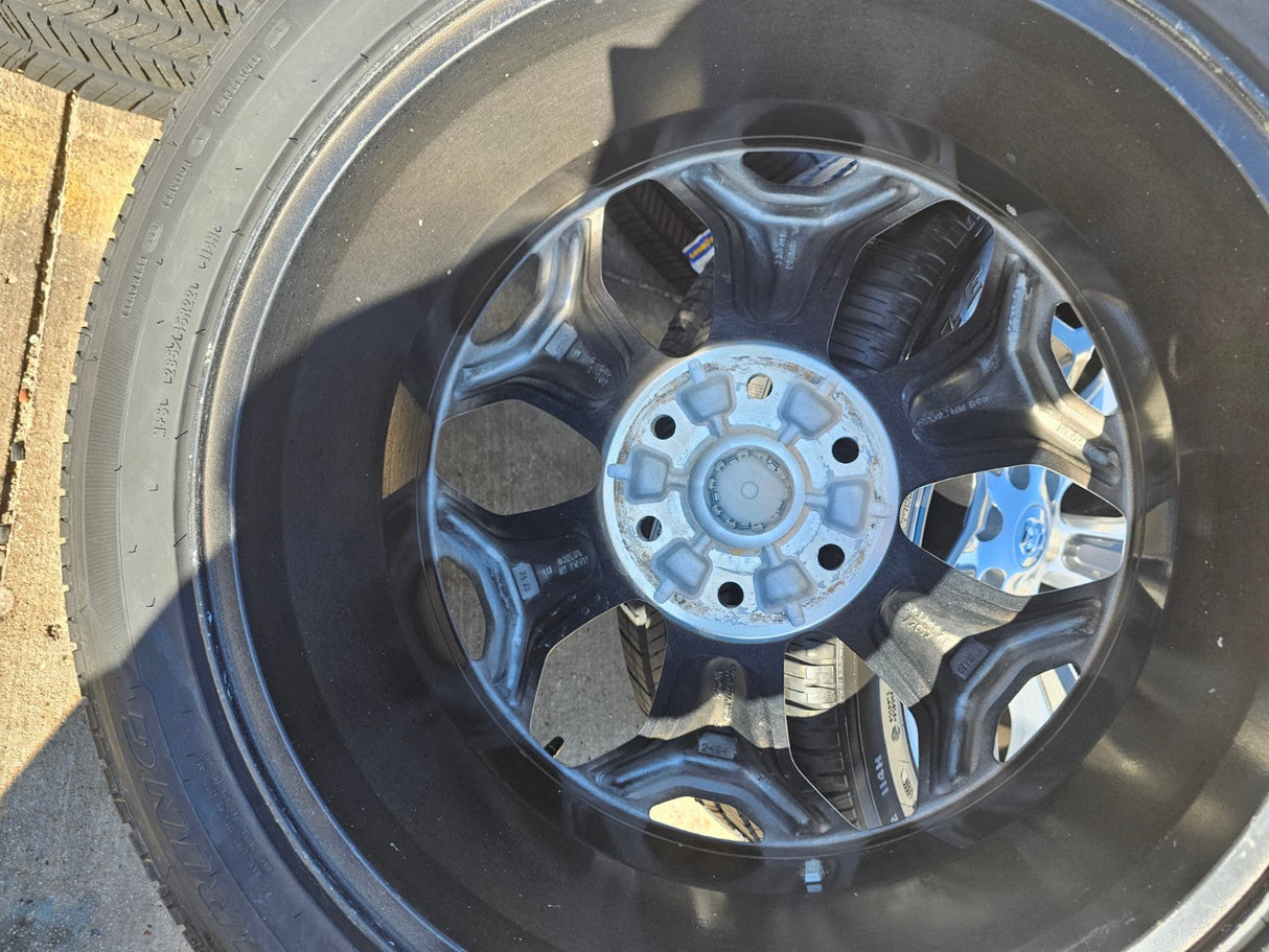 22" Dodge Ram 1500 OEM Laramie rims wheels tires 2685 GOODYEAR NEW Texas Truck Tire