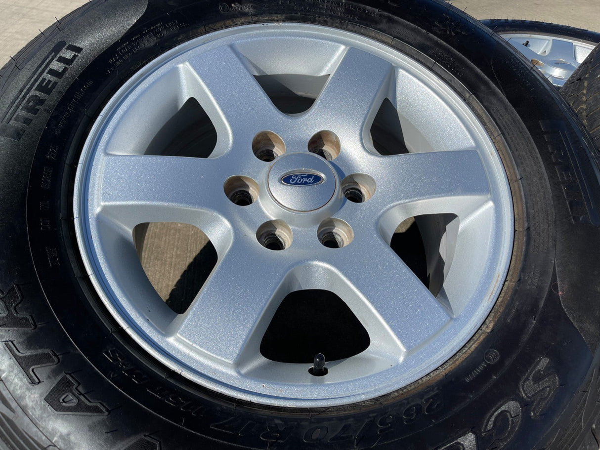17" Ford F-150 Expedition OEM rims wheels 3661 tires NEW PIRELLI A/T Texas Truck Tire