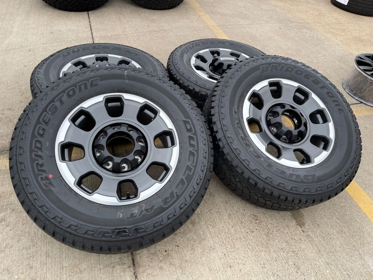18" Ford F-250 F-350 OEM TREMOR 10482 rims wheels 2024 2025 2026 BRIDGESTONE Texas Truck Tire