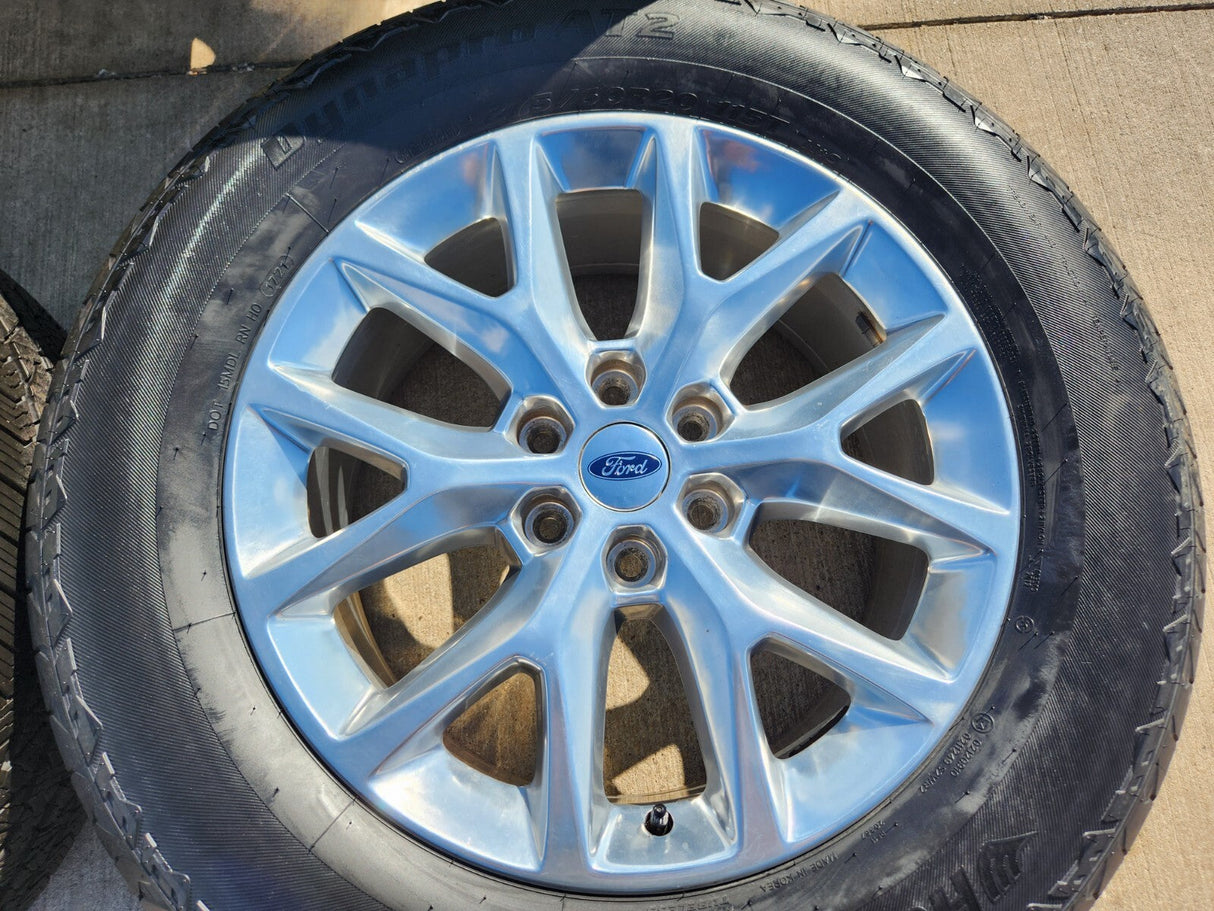 20" Ford F-150 Expedition OEM rims wheels tires 3989 3991 Expedition NEW Texas Truck Tire