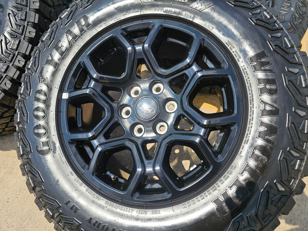 18" Ford F-150 OEM rims wheels 95049 10340 Expedition2025 2026 NEW GOODYEAR Texas Truck Tire