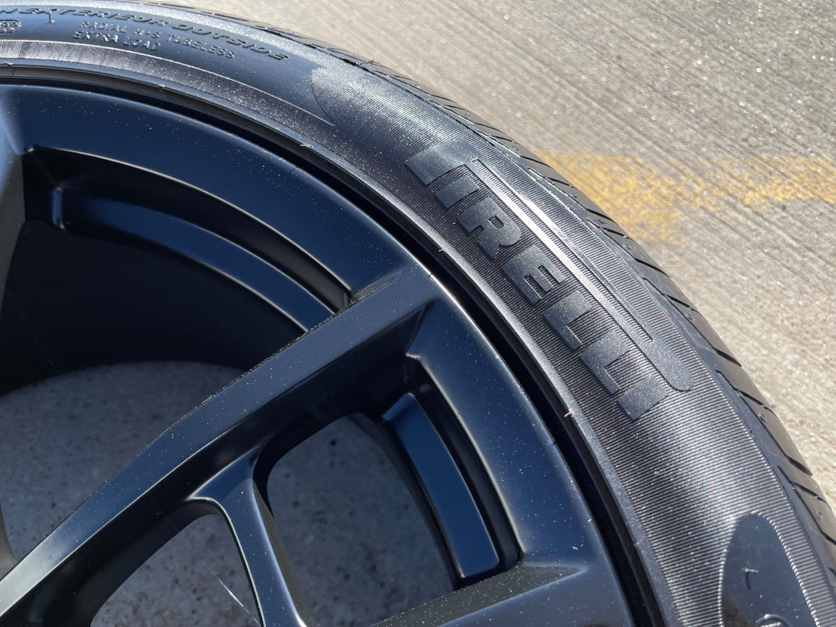 (1) 20" Dodge Charger SRT HELLCAT OEM 2605 2715 wheel rim tire spare PIRELLI Texas Truck Tire