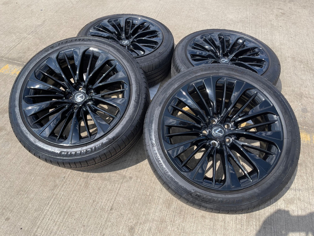 20" Lexus LS500 LC500 OEM wheels rims 74370 LS500H TX350 MICHELIN DISCOUNTED Texas Truck Tire