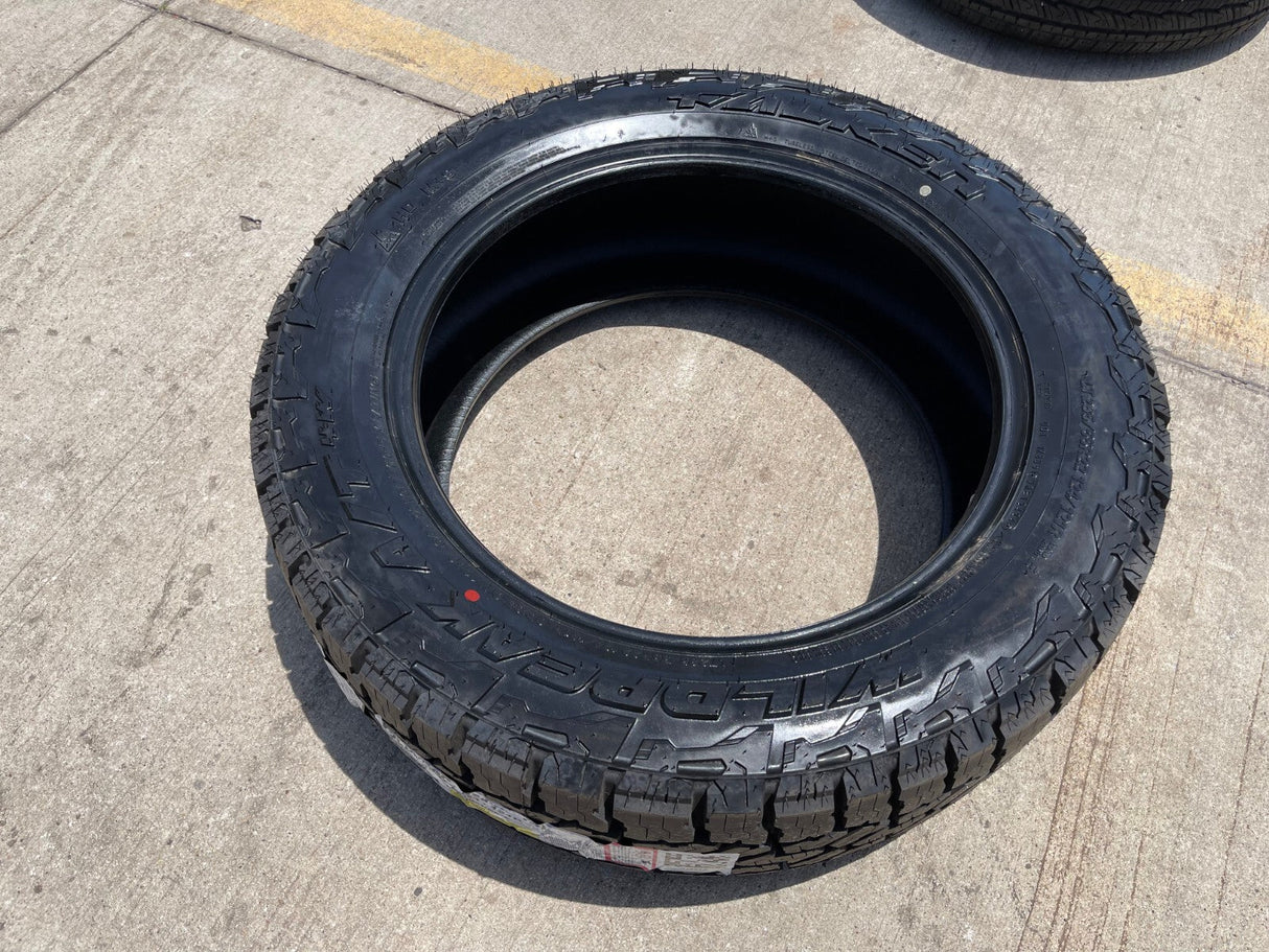 (1) 285/55/22 Falken Wildpeak A/T4 AT4W tire 285/55r22 NEW Texas Truck Tire
