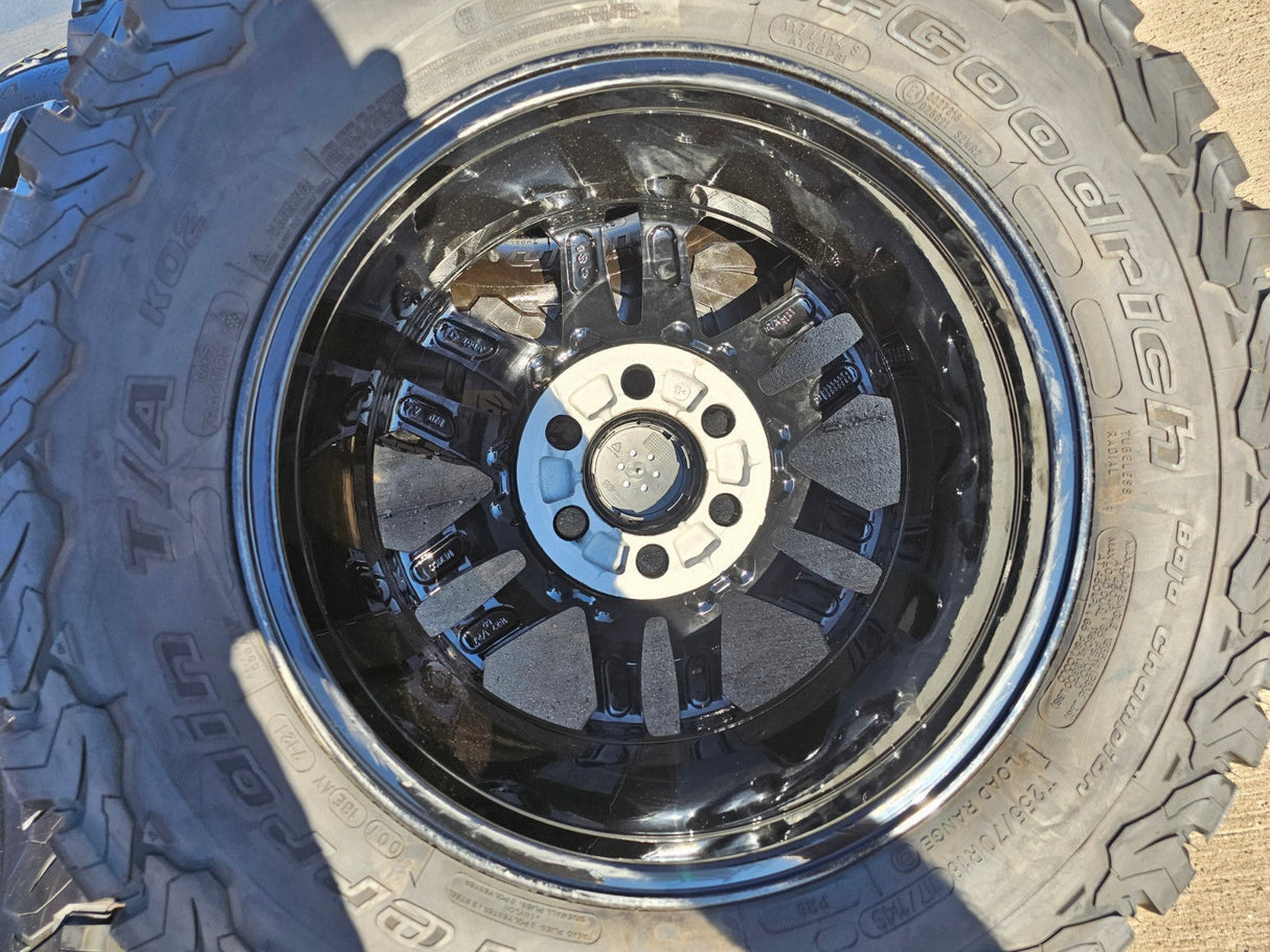 18" Toyota Tundra Sequoia TRD OEM 75281 wheels rims LX600 2025 2026 NEW BFG KO2 Texas Truck Tire