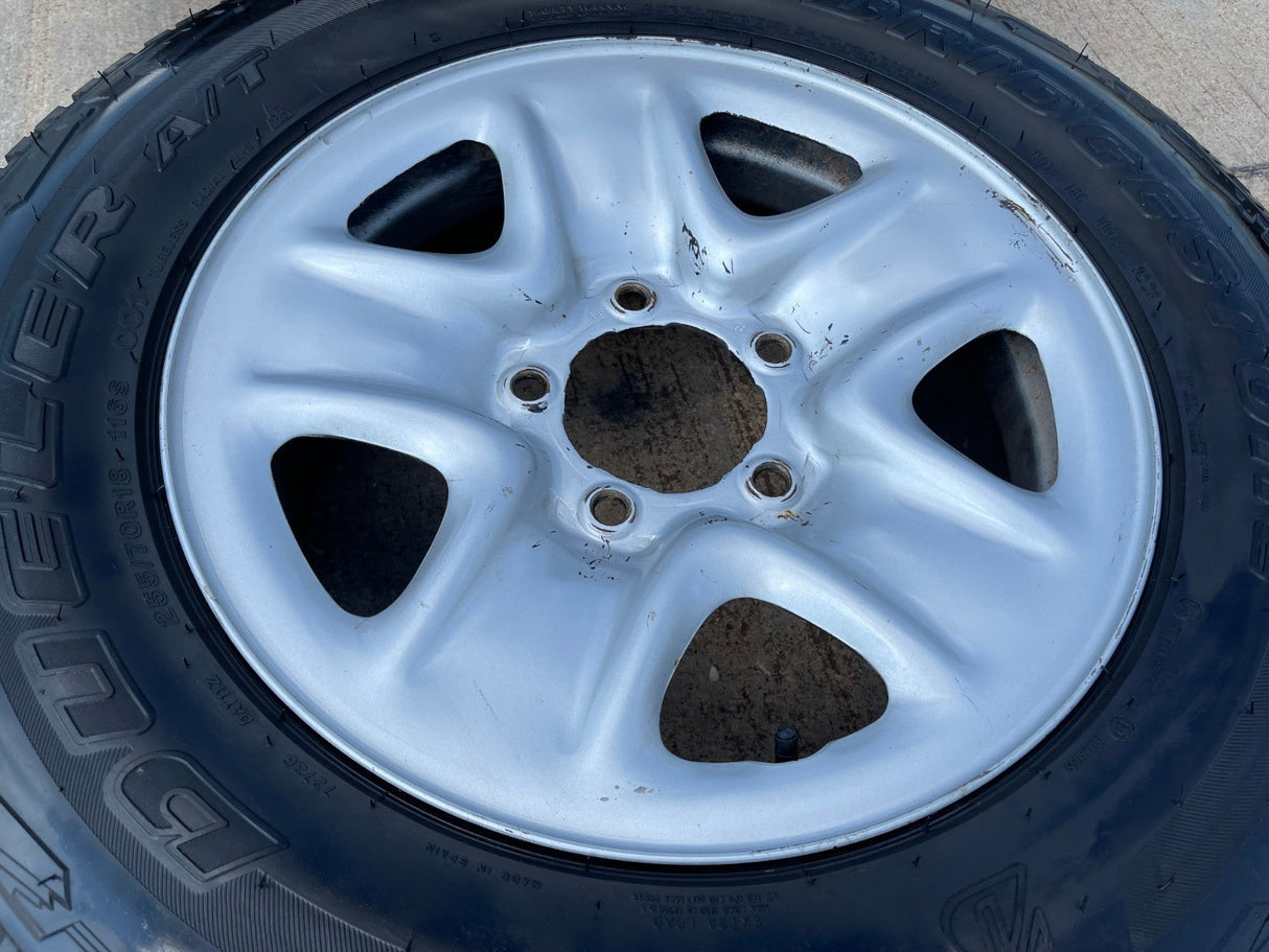 18" Toyota Tundra OEM wheel rim 69547 5x150 spare 2010 2015 2018 2019 2020 2021 Texas Truck Tire