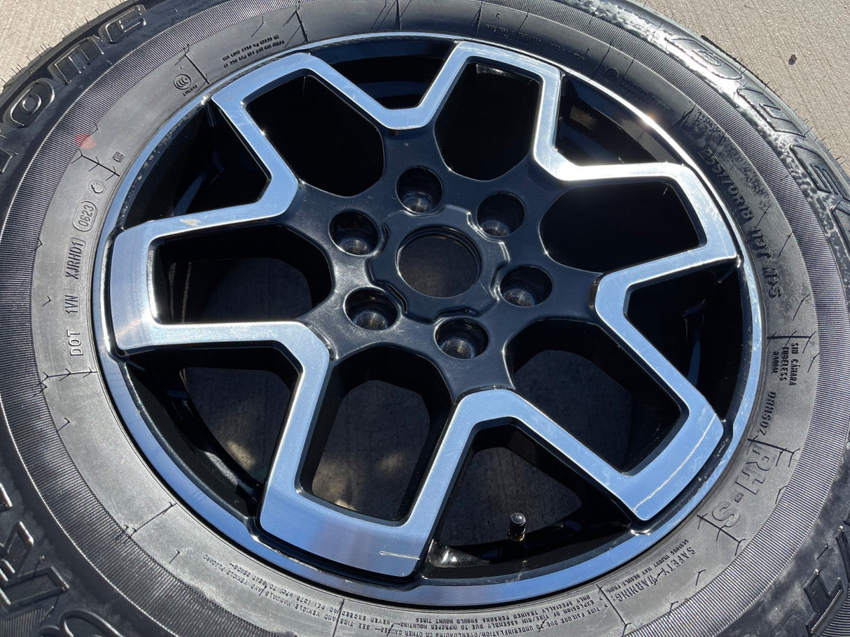 18" Ford Bronco wheel rim 95213 10389 Ranger spare 2022 2023 2024 2025 2026 Texas Truck Tire