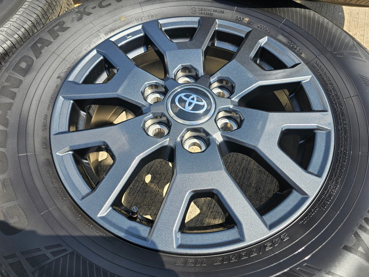 17" Toyota 4Runner Tacoma TRD OEM 94254 10637 wheels rims 2024 2025 2026 NEW Texas Truck Tire