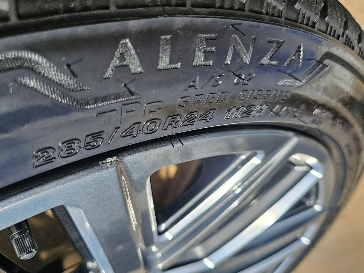 24" GMC Yukon Sierra DENALI OEM wheels rims tires 2022 2023 2024 2025 2026 NEW Texas Truck Tire
