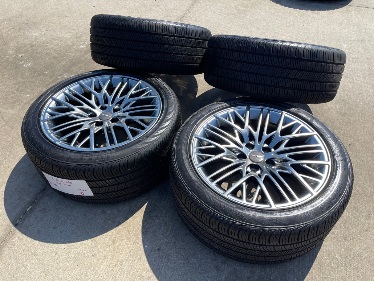 19" Hyundai Genesis G70 G80 G90 OEM 71020 71021 wheels rims tires Texas Truck Tire
