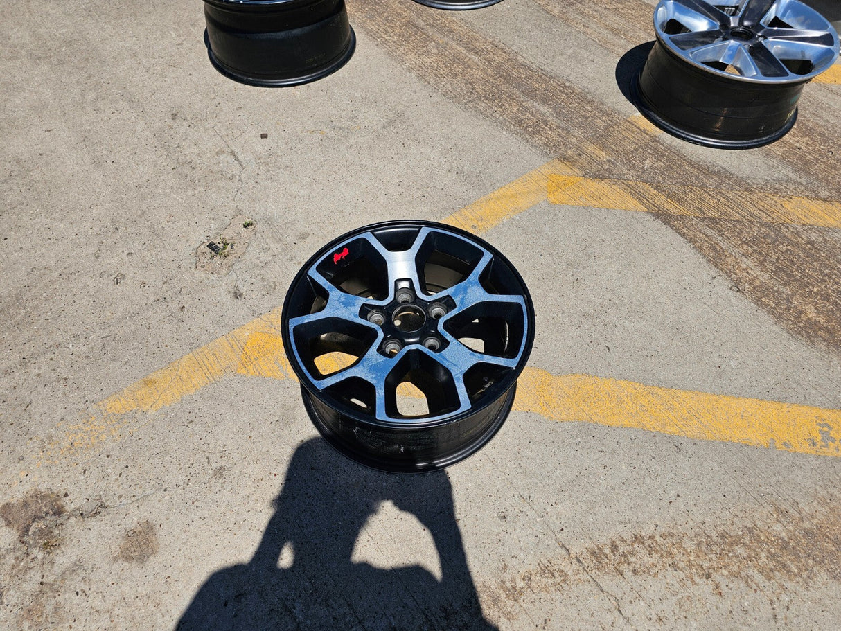 17" Jeep Wrangler Gladiator Rubicon OEM 9218 SPARE wheel rim 2020 2021 2022 2023 Texas Truck Tire