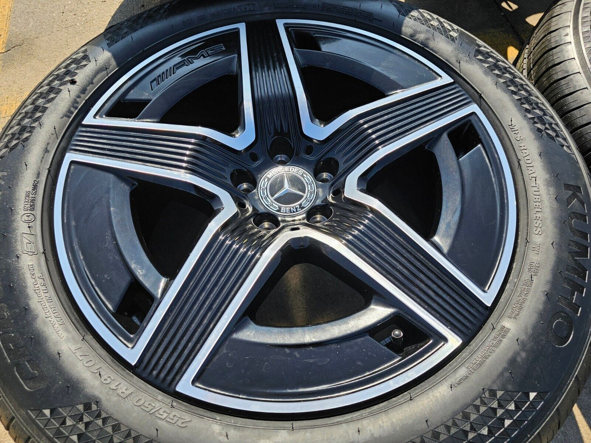 19" Mercedes GLC300 AMG C E S Class OEM 85911 85912 wheels rims 2023 2024 NEW Texas Truck Tire
