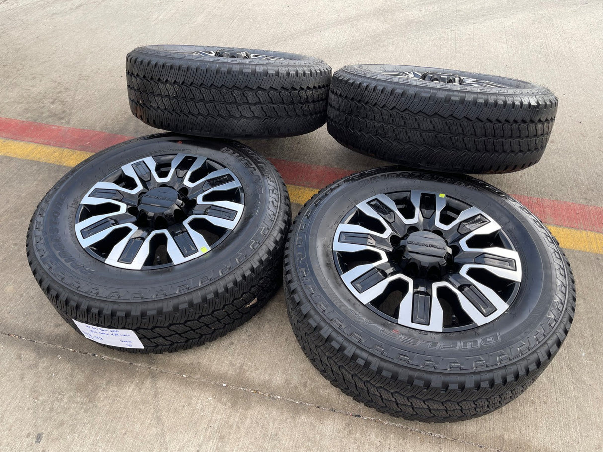 20" GMC Sierra DENALI ULTIMATE 2500 3500 OEM 5958 14138 wheels rims BRIDGESTONE Texas Truck Tire