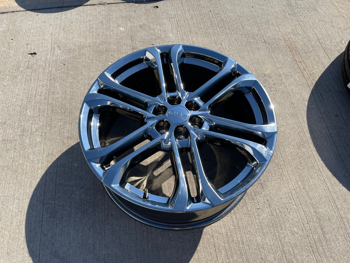 (1) 22" Buick Enclave OEM 94061 wheel rim Acadia Traverse spare 2024 2025 2026 Texas Truck Tire