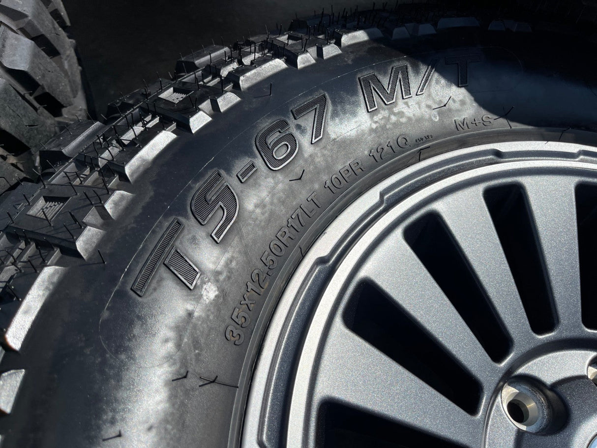 17" Ford Bronco HERITAGE Edition wheels rims 2024 2025 2026 tires 35" Texas Truck Tire