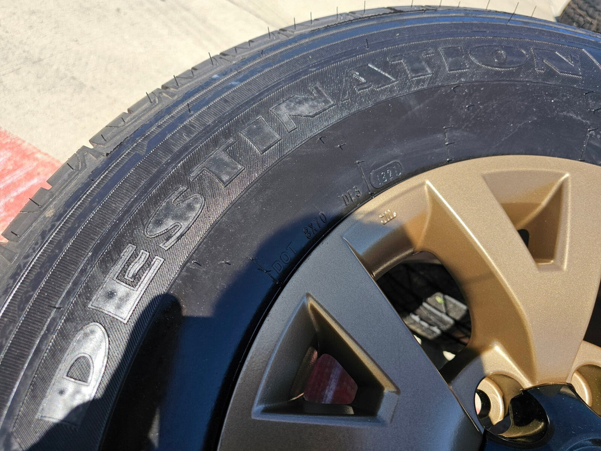 16" Toyota Tacoma TRD bronze wheels rims 75190 4Runner FJ Cruiser NEW Texas Truck Tire