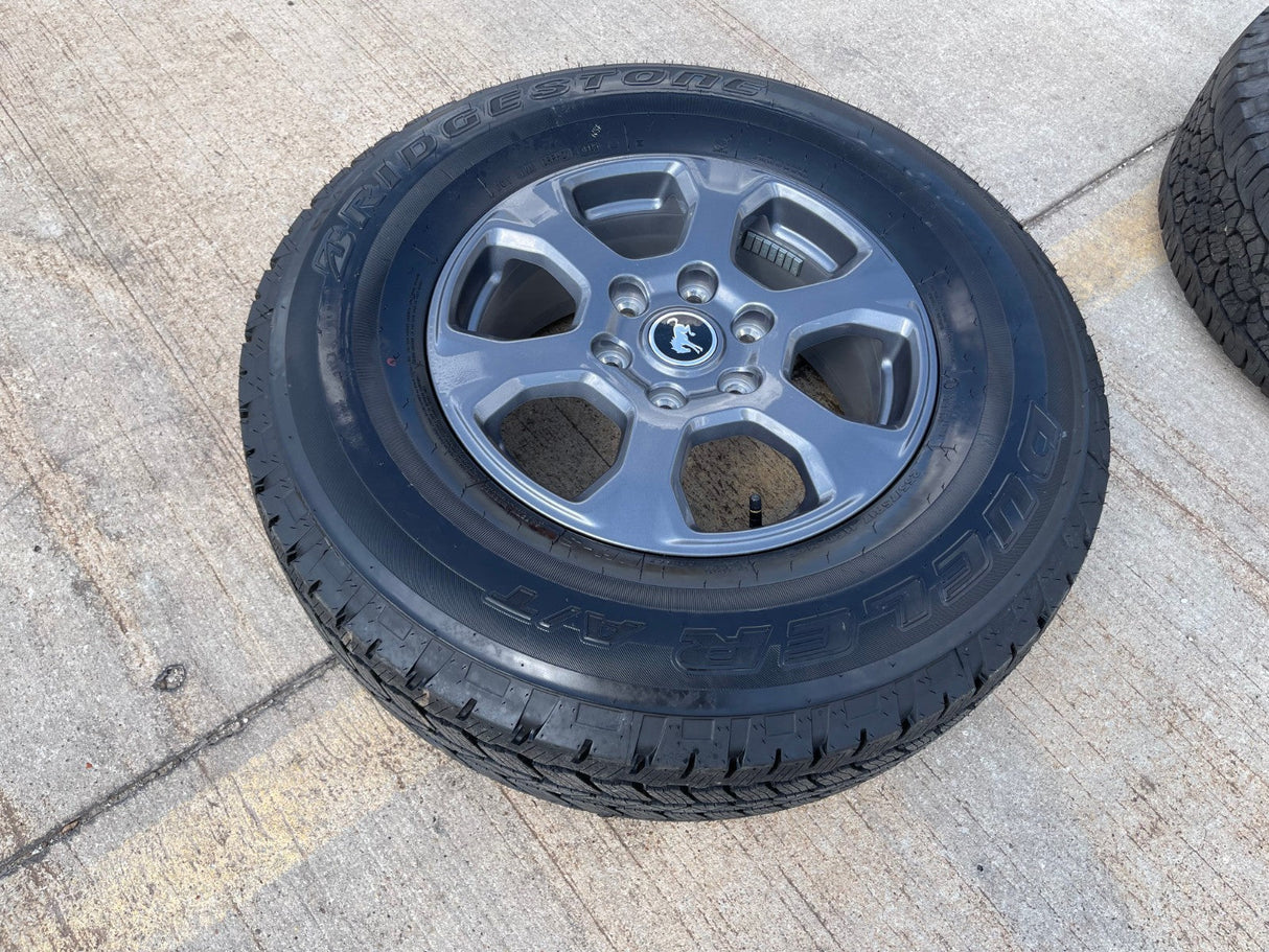 17" Ford Bronco wheel rim tire SPARE 10384 OEM Ranger 2023 2024 2025 2026 NEW Texas Truck Tire