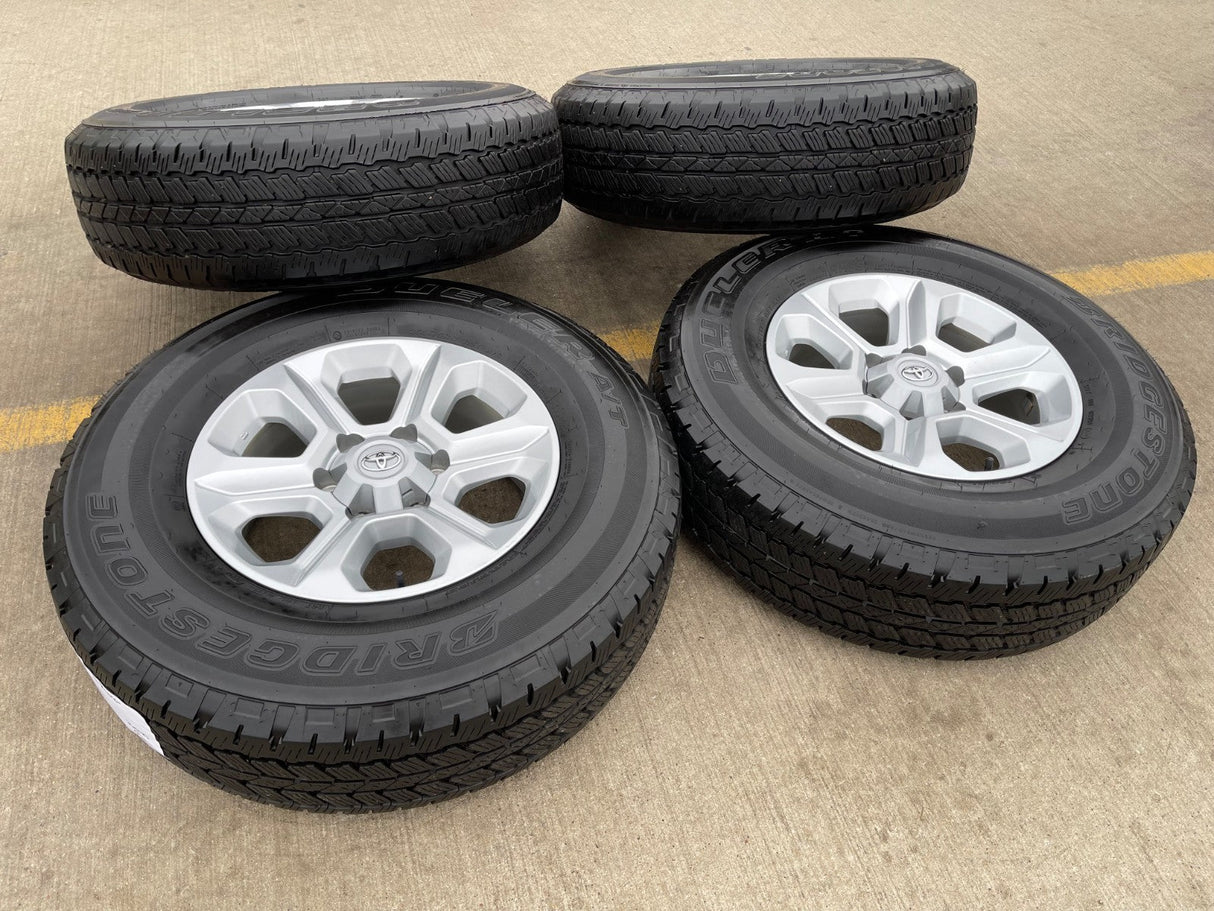 17" 4Runner Toyota Tacoma OEM wheels rims 75153 FJ DUELER A/T Texas Truck Tire
