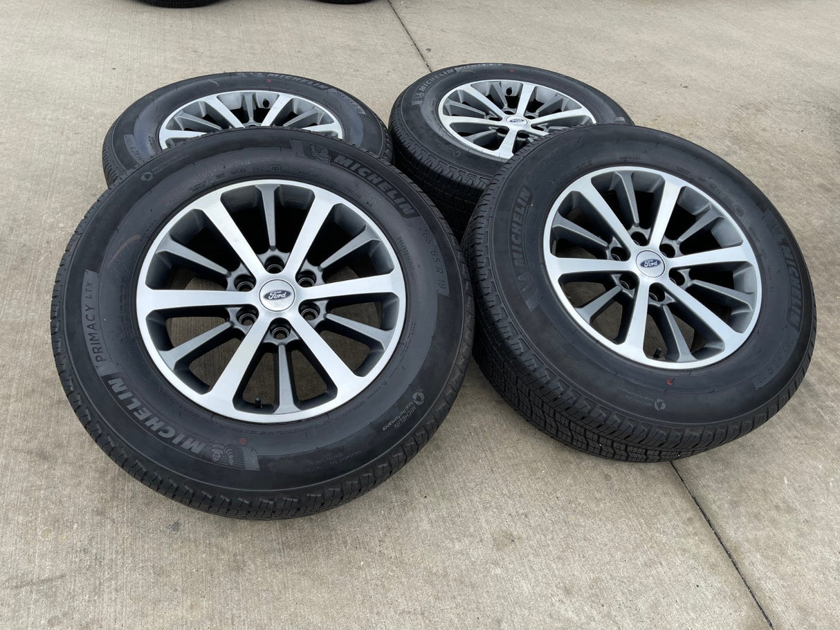 18" Ford F-150 Expedition 10142 OEM rims wheels tires MICHELIN NEW Texas Truck Tire