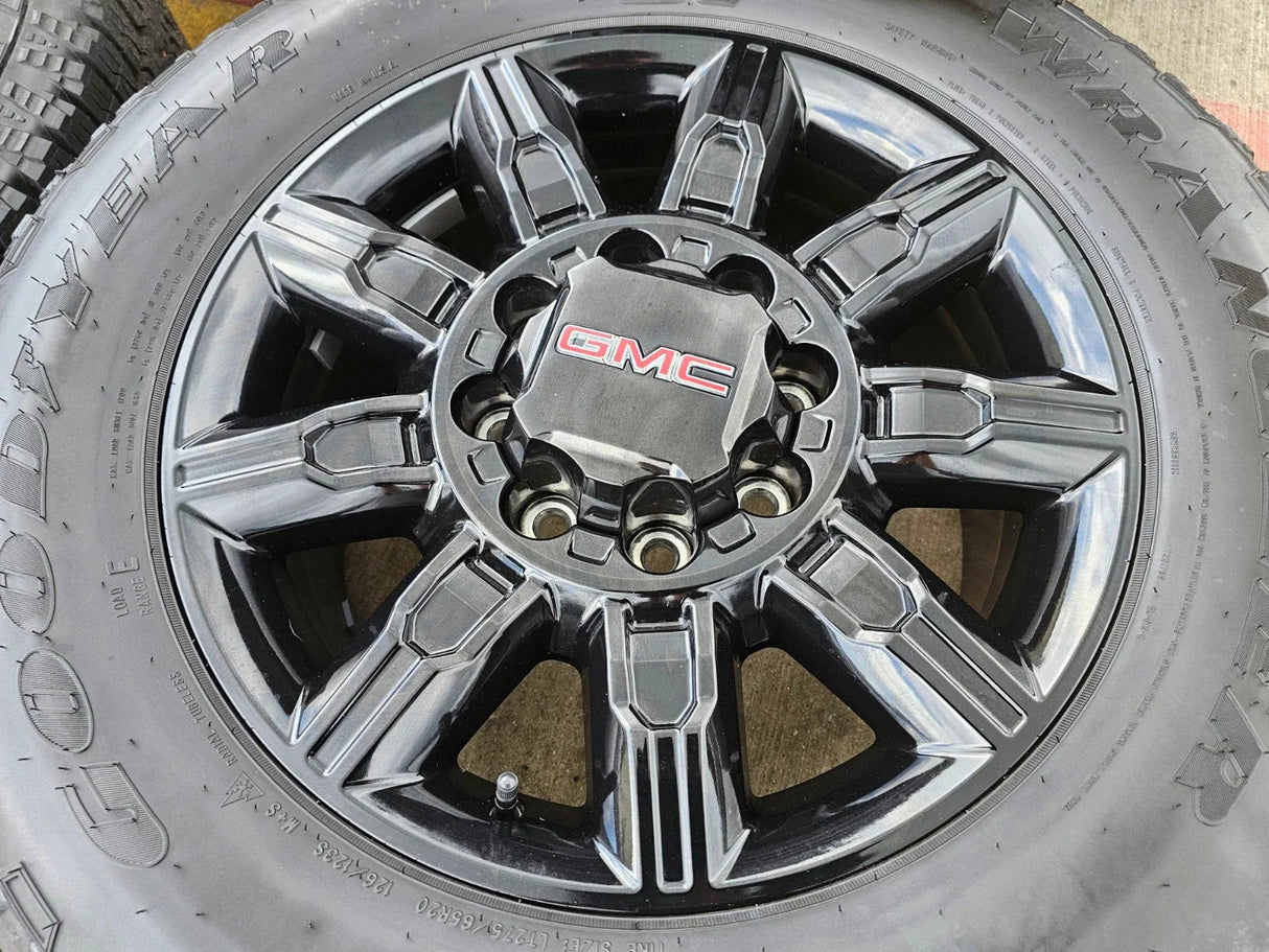20" GMC Sierra DENALI 2500 3500 OEM 14137 5963 wheels rims Silverado 2025 NEW Texas Truck Tire